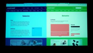 website contrast mistakes